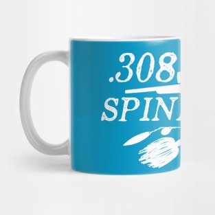 308 and Spinner Bait, Hunting and Fishing Mug
